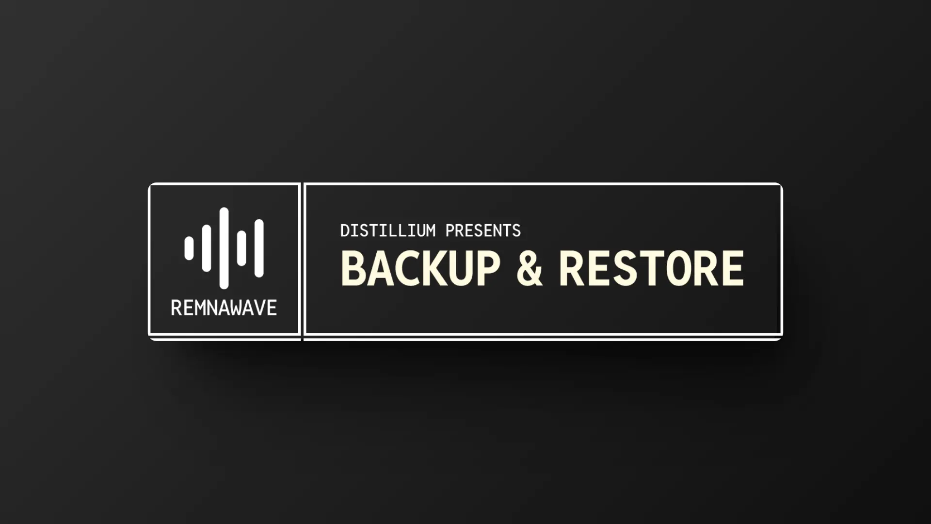 Remnawave Backup & Restore